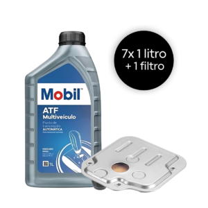 Kit troca de fluido + filtro do câmbio aut. Mobil Multi ATF (I30, Hb20, Soul)