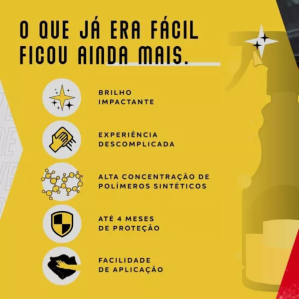 Kit Duo Cera Cadillac – Cleaner Wax + Gran Finale Spray - Imagem 4