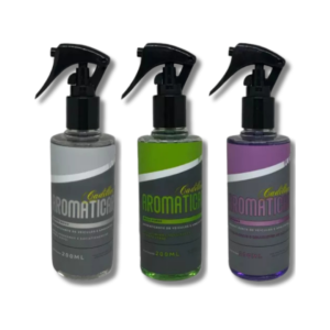 Kit Carro Perfumado – Aromatizantes Cadillac (Carro Novo, Maçã Verde, Lavanda)
