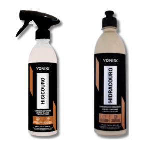 Kit Hidracouro Vonixx – Limpeza e Hidratação para Couro