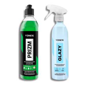 Kit Limpeza e Restauração de Vidros Vonixx – Glazy + Prizm