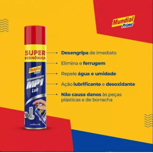 Desengripante MP1 Lub – Proteção, Lubrificação e Desoxidação - Imagem 2