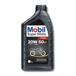 1Lt Lubrificante Mobil 20W50 4T Super Moto – Óleo Mineral para Motos