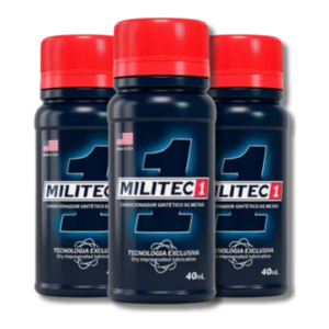 Kit 3x Militec-1 40ml – Condicionador de Metais para Motos