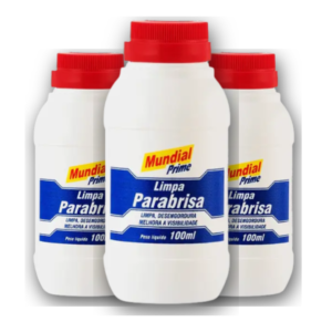 Kit 3x Limpa Para-Brisa Mundial Prime 100ml