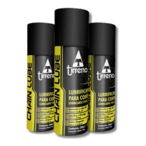 Kit 3x Lubrificante para Correntes Spray Tirreno Chain Lube 200ml