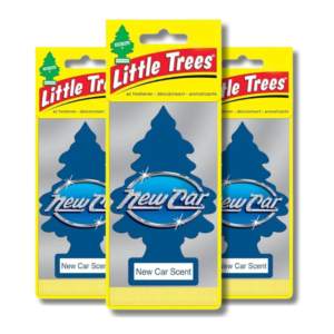 Kit 3x Odorizador Little Trees New Car (Carro Novo)